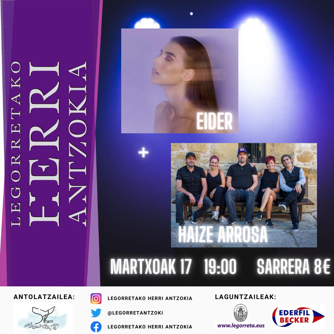 Eider eta Haize Arrosa kartela