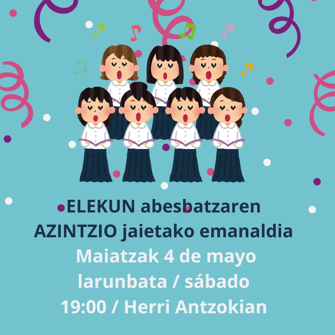 Elekun abesbatzaren kontzertua