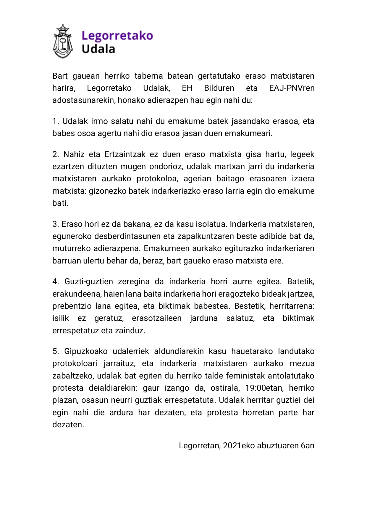 adierazpena eraso matxista page 0001