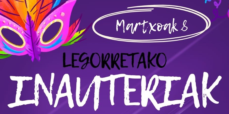 Legorretako inauteriak ospatuko dira larunbat honetan