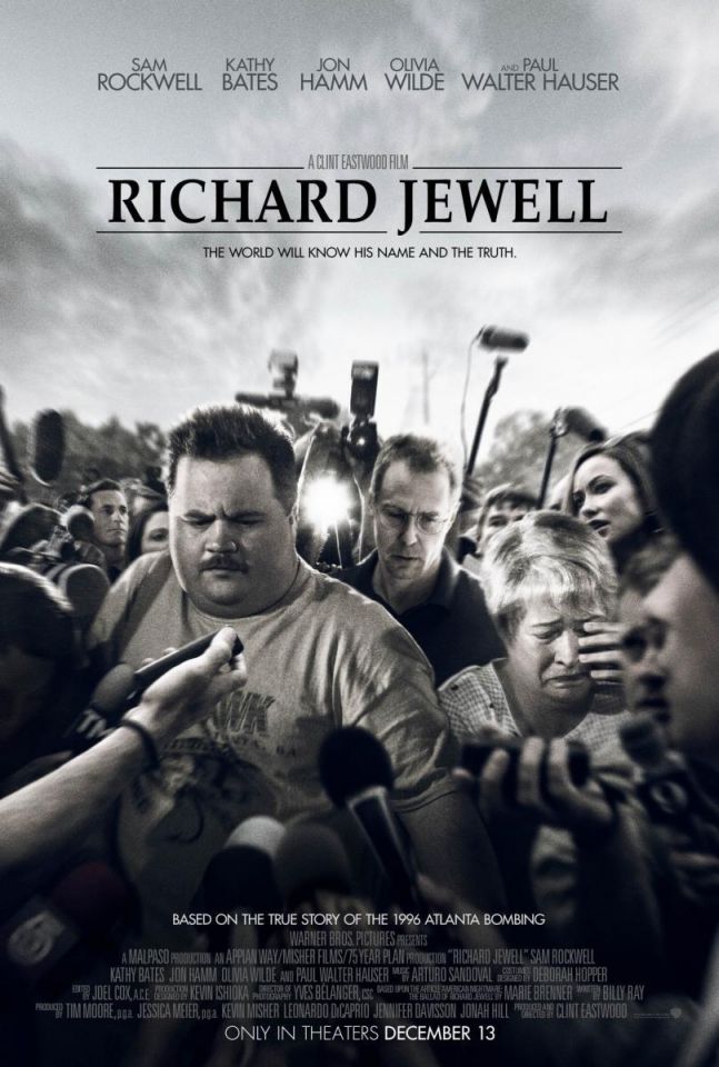 "Richard Jewell" filma, igandean