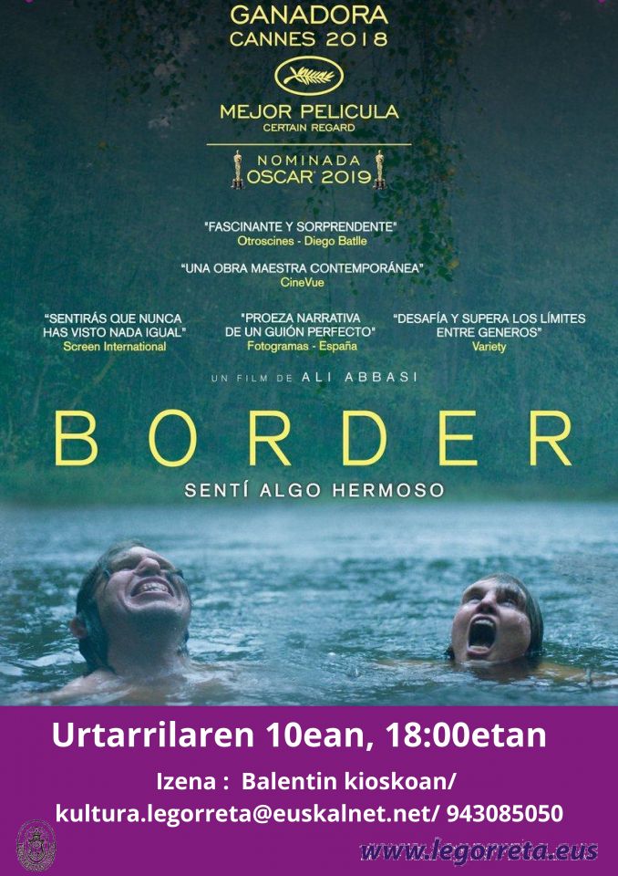 Igandeko filma: "Border"