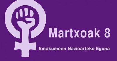 Martxoak 8: adierazpen instituzionala