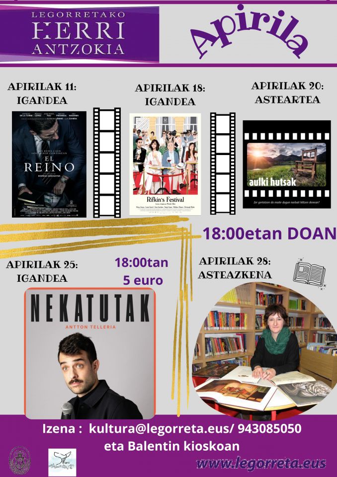 Apirila, ekitaldiz betea