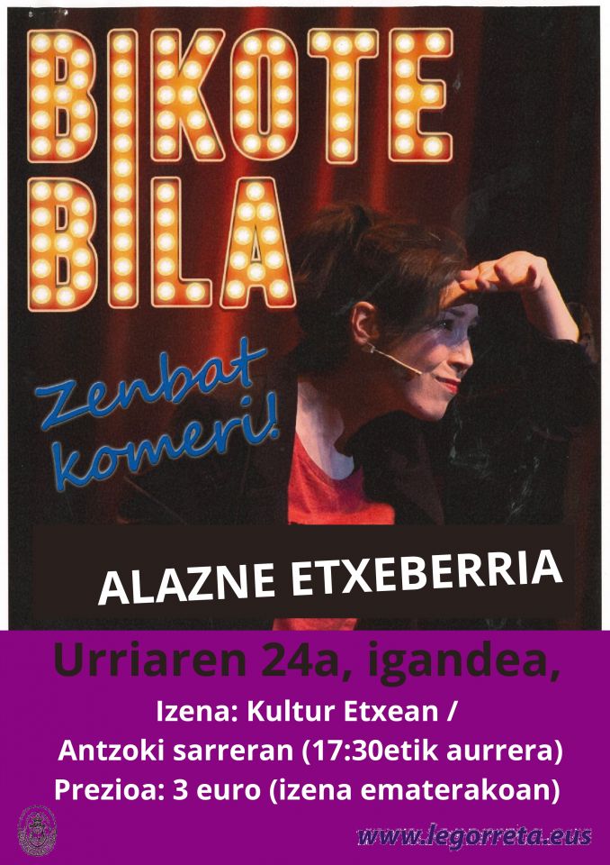 Umorezko bakarrizketa, Alazne Etxeberriaren eskutik igandean