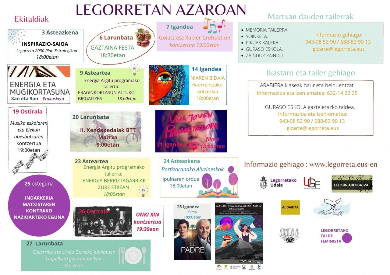 Azarorako kultur ekitaldiak, prest