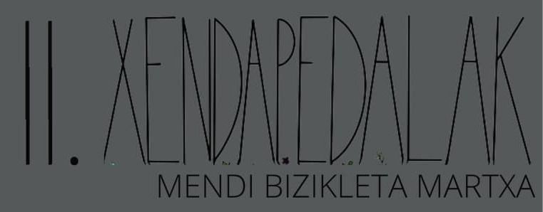 Larunbatean izango da Xendapedalak BTT martxa Legorretan