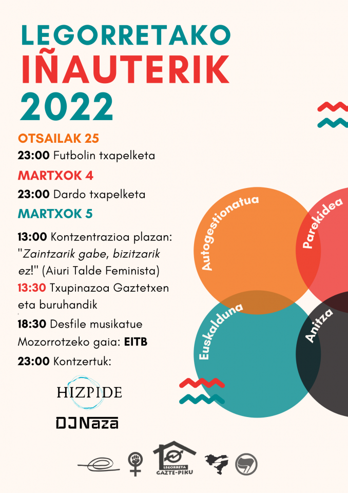 Iñauterietako txupinazoa eta buruhandiak, 13:30ean