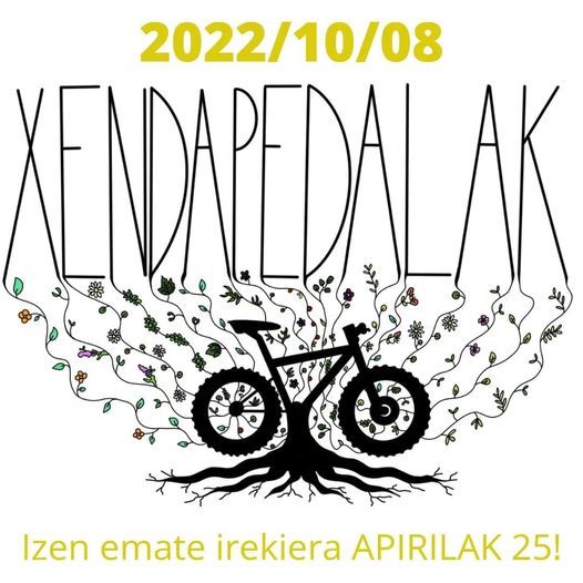 'Xendapedalak' BTT martxan izena emateko epea, zabalik