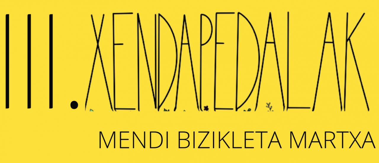 Dena prest Xendapedalak mendi bizikleta martxarako