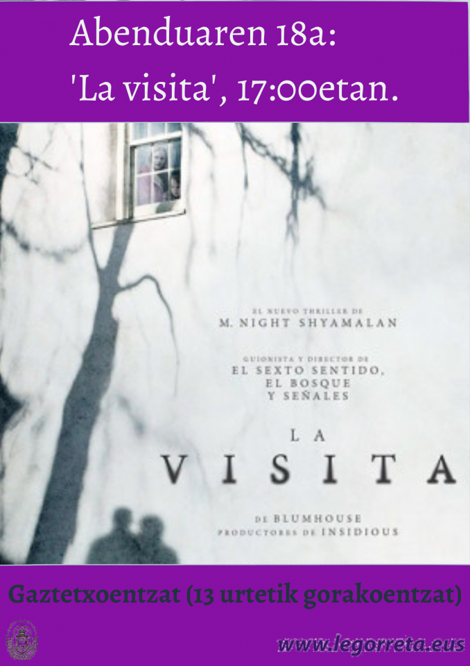 'La visita', película del domingo para adolescentes