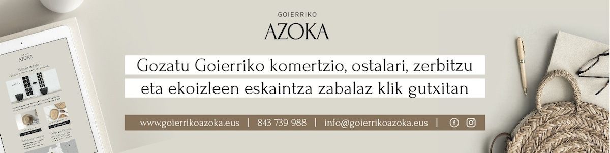 Eman iritzia Goierriko Azoka plataformaren inguruan
