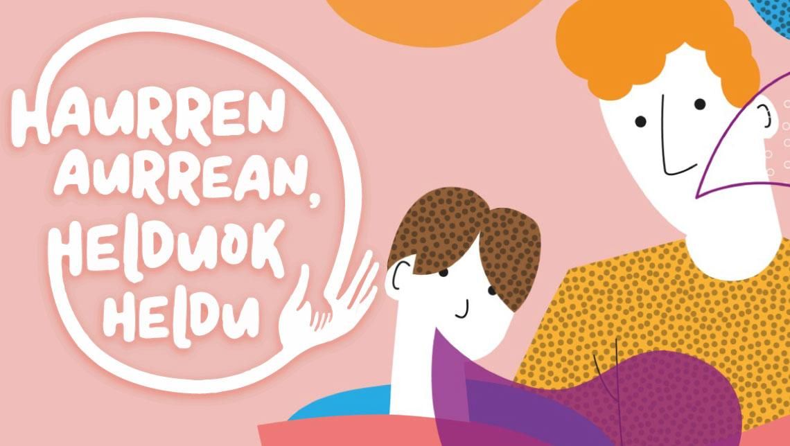 Martxan da 'Haurren aurrean, helduok heldu' egitasmoa Legorretan