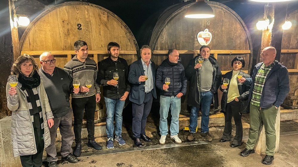 Legorreta acoge el arranque de la temporada de sidrerías del Goierri
