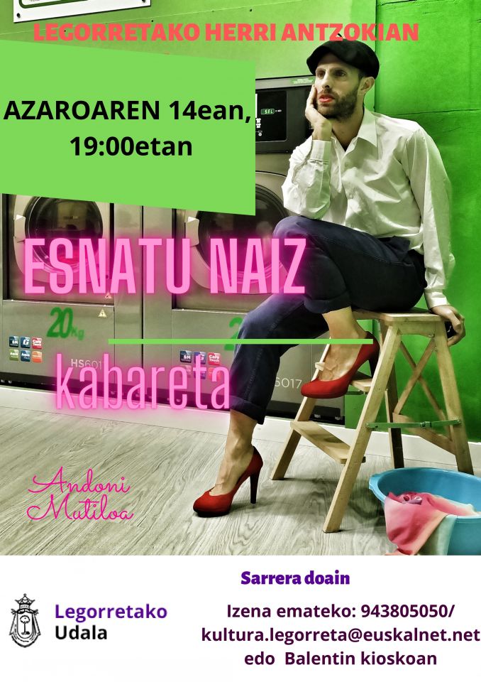 "Esnatu naiz" kabareta, larunbatean