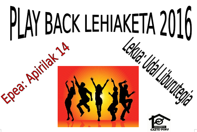 Legorretako Play Back-a 2016