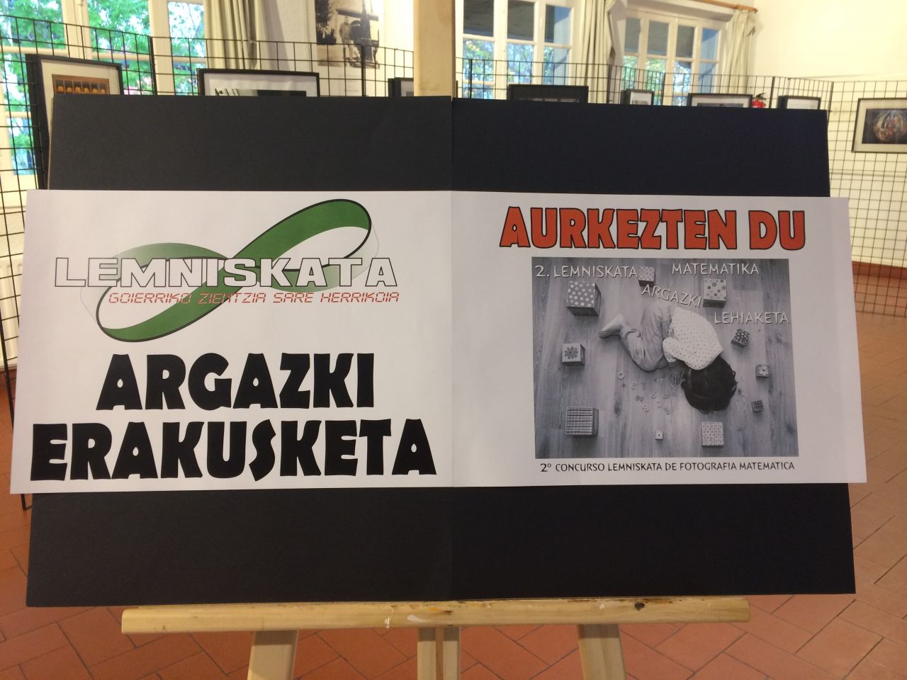 Zabalik dago 'Argazki matematikoen erakusketa'