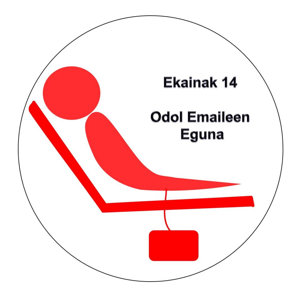 Odol Emaileen Nazioarteko Egunean, jakin ezazu legorretarrok zenbat laguntzen dugun