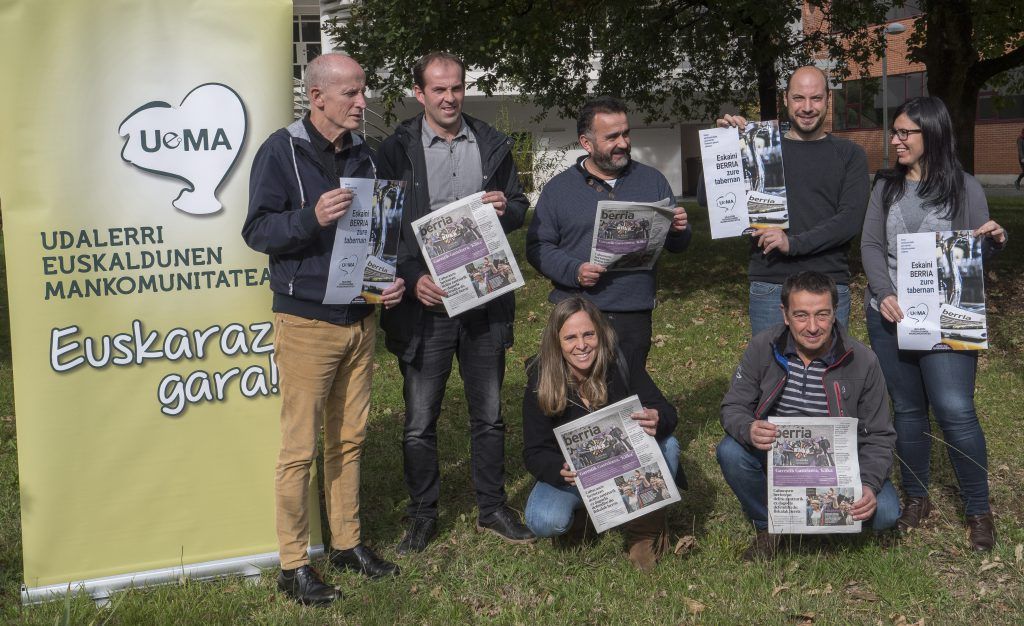 Taberna, jatetxe eta kafetegietan euskarazko prentsa sustatzeko kanpainan parte hartuko du Legorretako Udalak